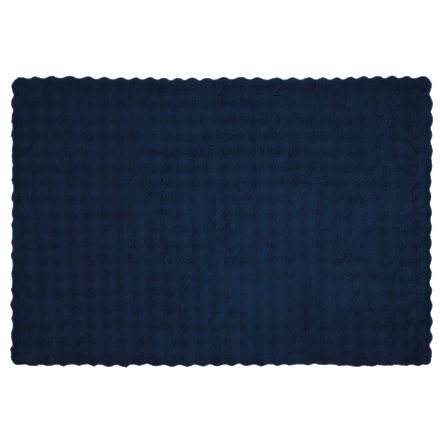 Neppels Konijnenbont Deken Marineblauw 150 x 220 cm Polyester