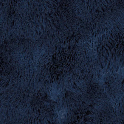 Neppels Konijnenbont Deken 4 pcs Marineblauw 220 x 240 cm