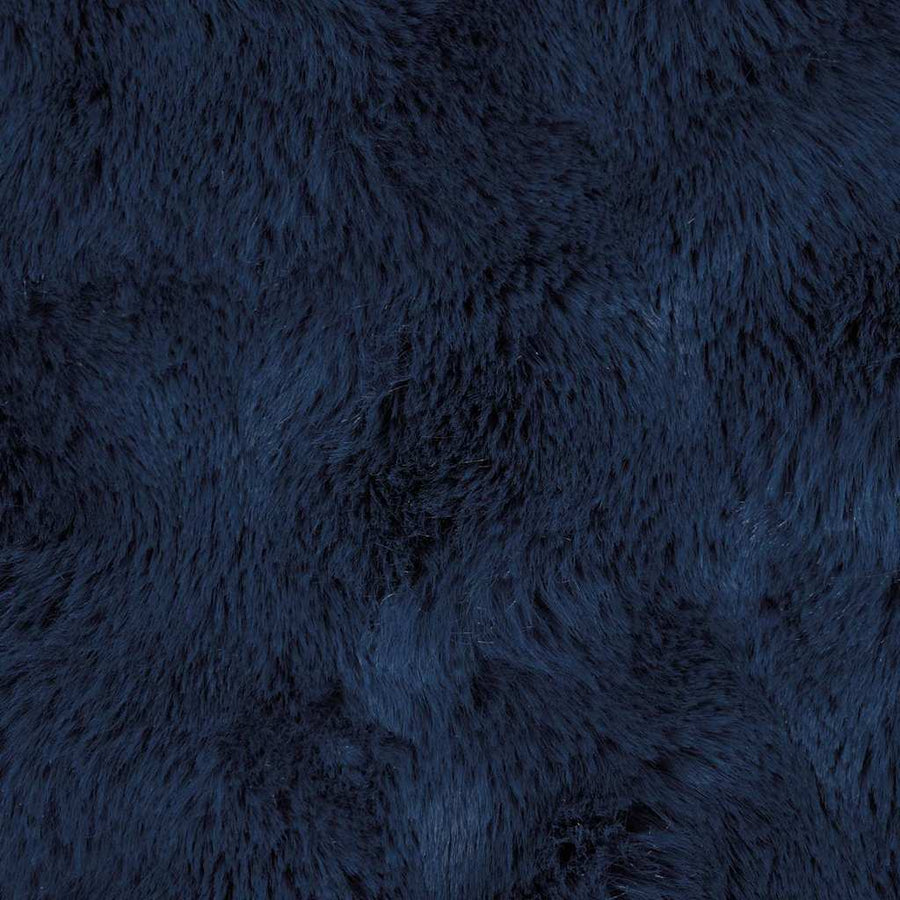 Neppels Konijnenbont Deken 4 pcs Marineblauw 240 x 270 cm