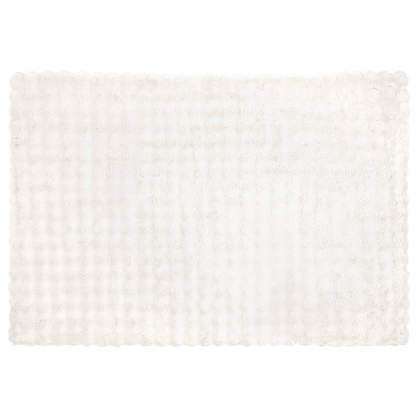 Neppels Konijnenbont Deken Wit 150 x 220 cm Polyester