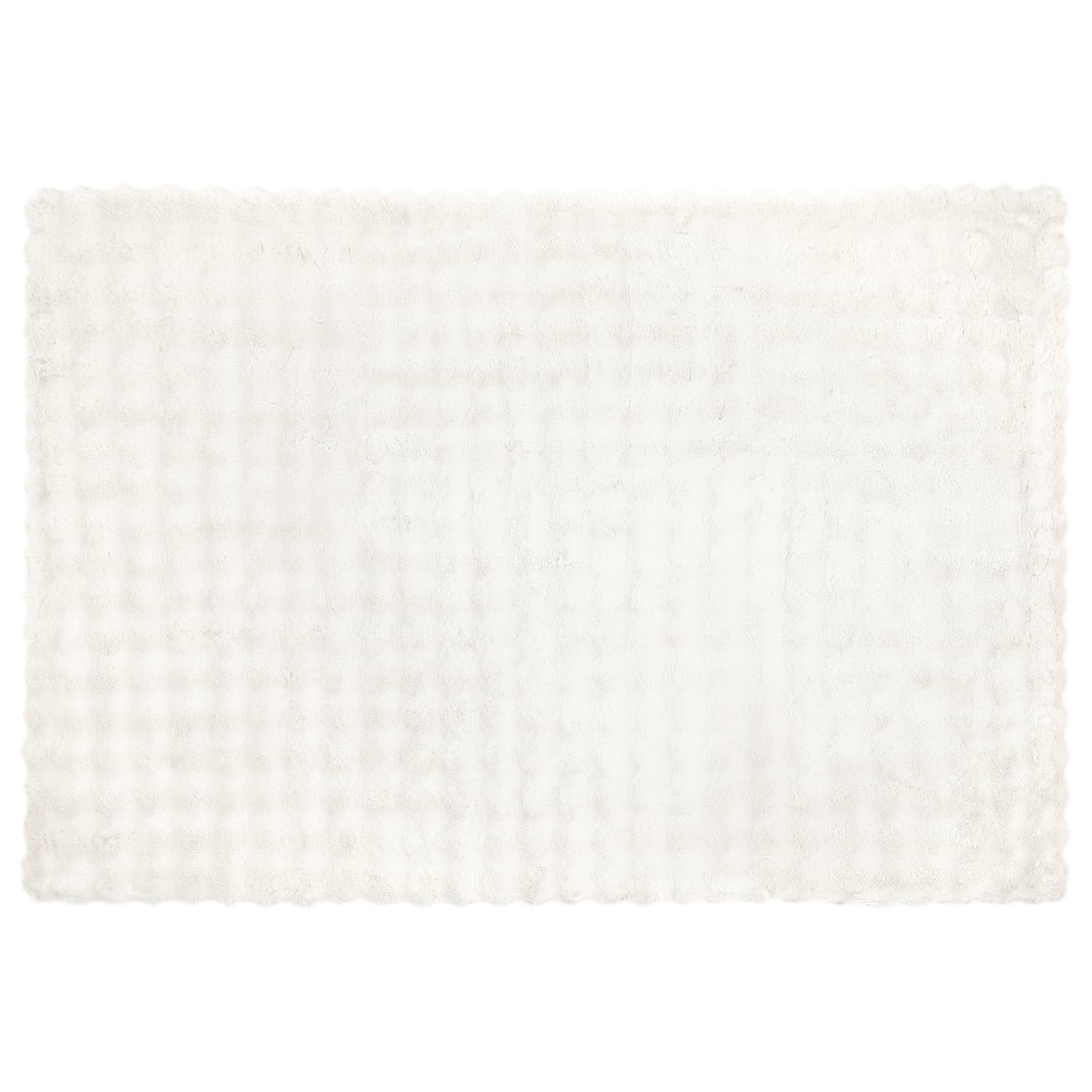 Neppels Konijnenbont Deken Wit 150 x 220 cm Polyester