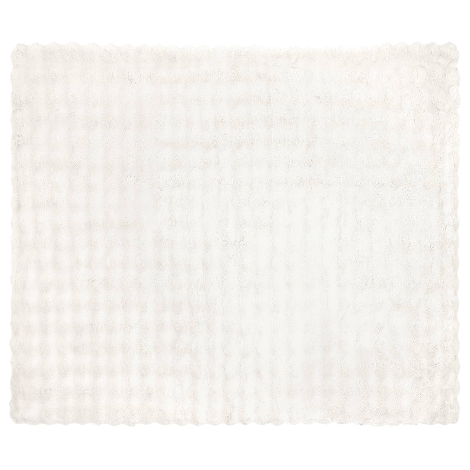 Neppels Konijnenbont Deken Wit 220 x 240 cm Polyester