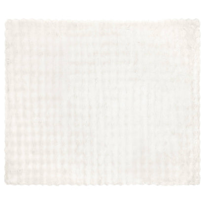 Neppels Konijnenbont Deken Wit 220 x 240 cm Polyester
