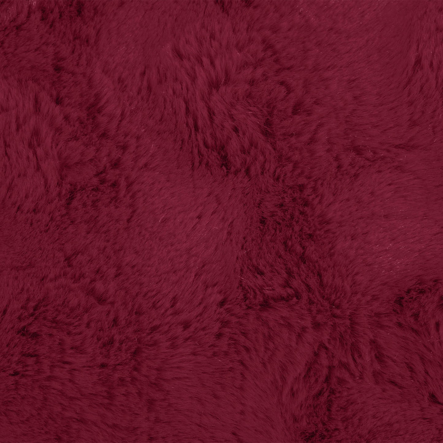 Neppels Konijnenbont Deken Bordeaux Rood 130 x 150 cm Polyester