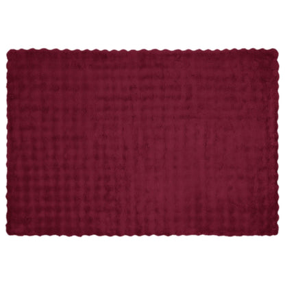 Neppels Konijnenbont Deken Bordeaux Rood 130 x 150 cm Polyester