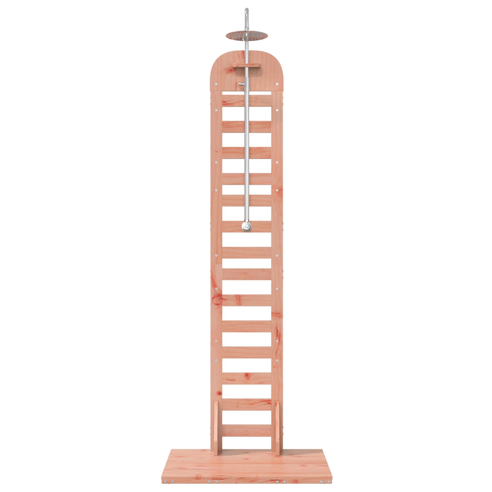 Buitendouche 223 cm Massief Douglas hout en roestvrij staal