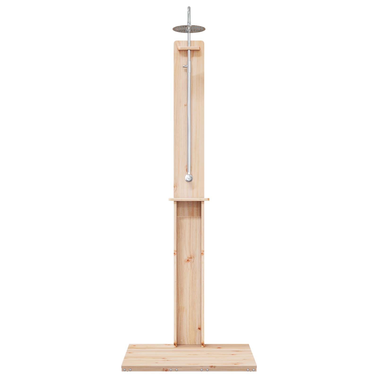 Buitendouche Naturel 75 x 76 x 217 cm Massief grenenhout