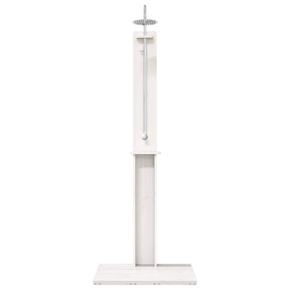 Buitendouche Wit 75 x 76 x 217 cm Massief grenenhout
