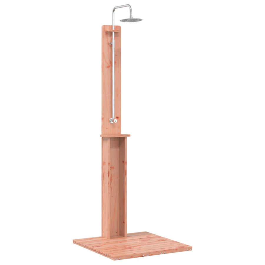 Buitendouche Naturel 75 x 76 x 217 cm Massief Douglas hout