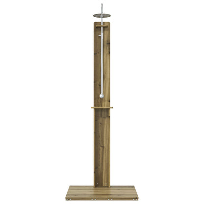 Buitendouche Naturel 75 x 76 x 217 cm Geïmpregneerd grenenhout