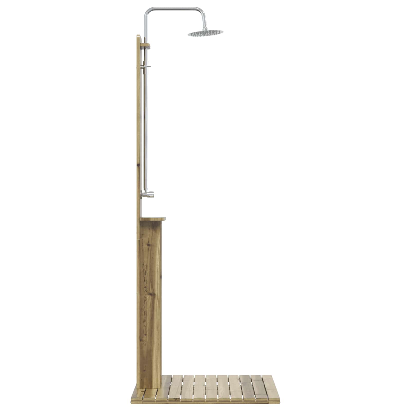 Buitendouche Naturel 75 x 76 x 217 cm Geïmpregneerd grenenhout