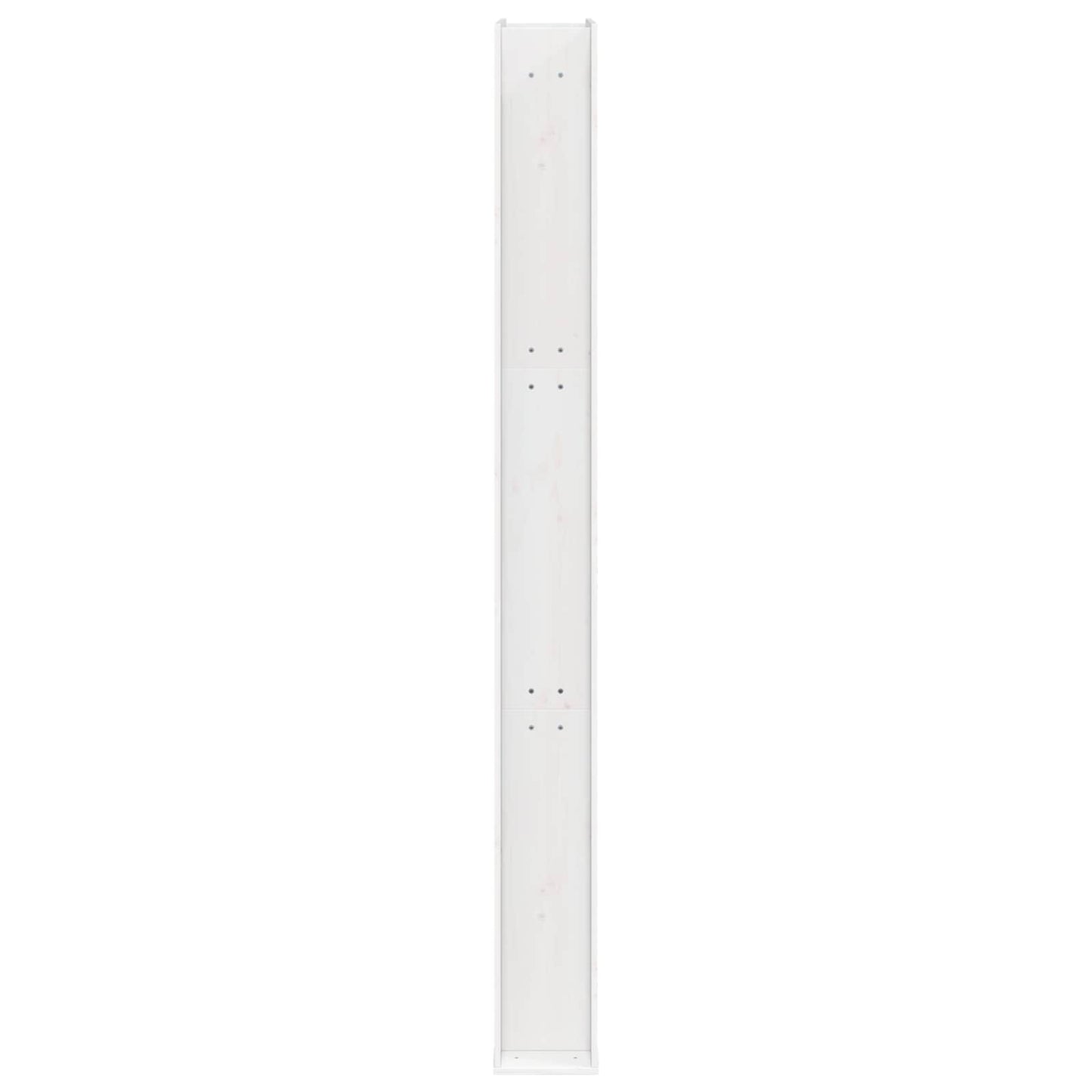 Buitendouche 226 cm Massief grenenhout en roestvrij staal Wit