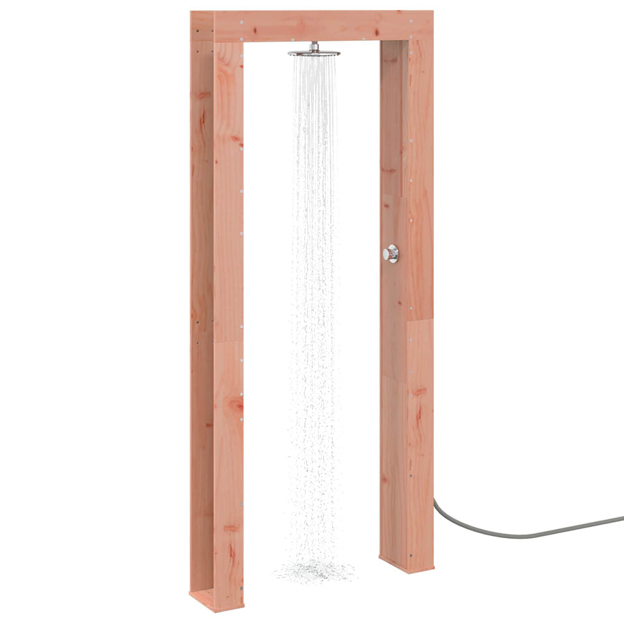 Buitendouche 226 cm Massief Douglas hout en roestvrij staal