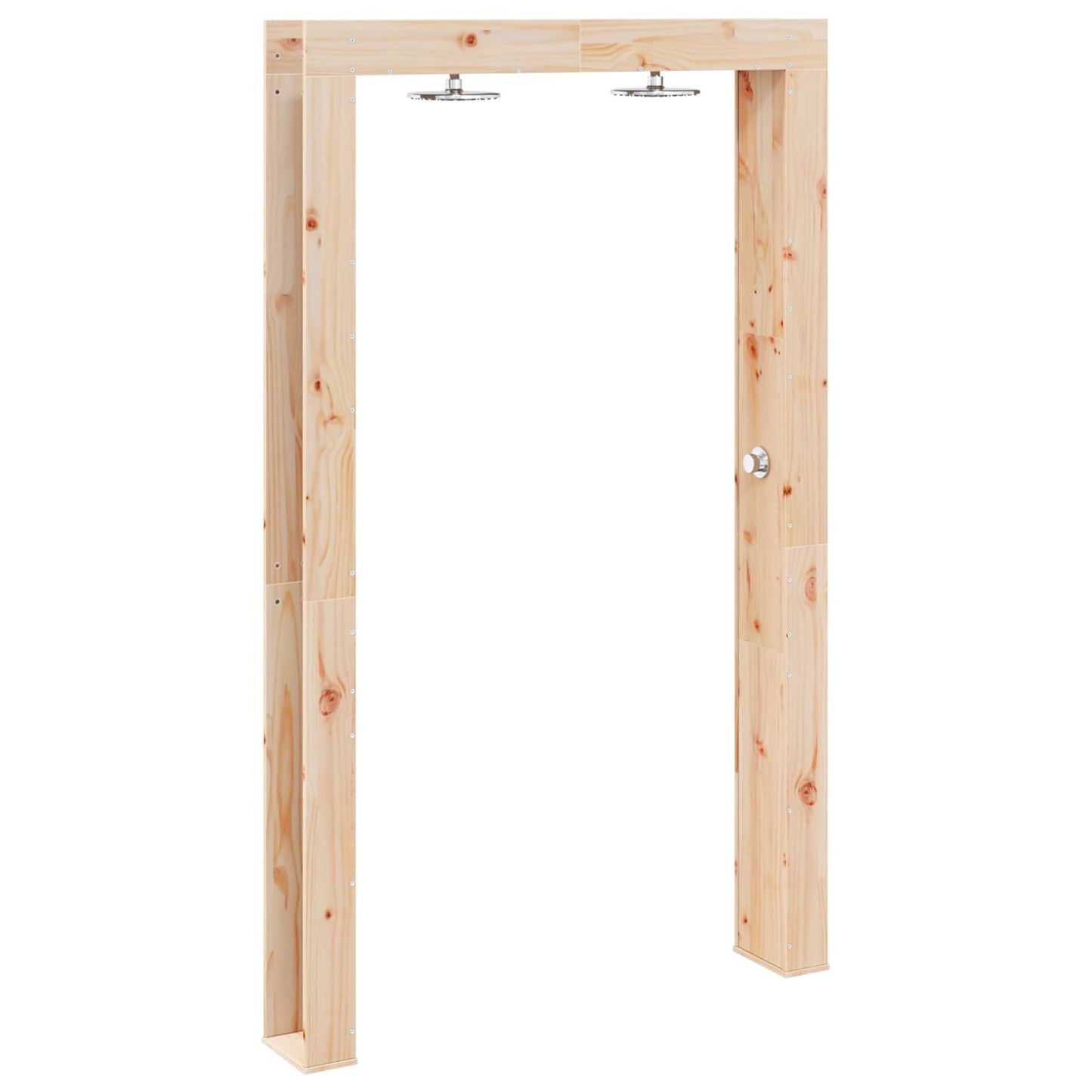 Buitendouche Naturel 137 x 23 x 226 cm Massief grenenhout