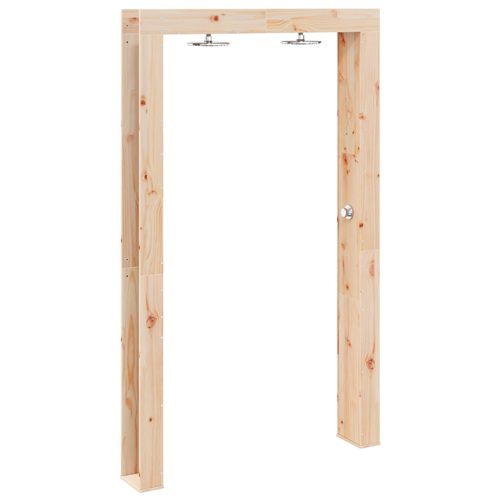 Buitendouche Naturel 137 x 23 x 226 cm Massief grenenhout