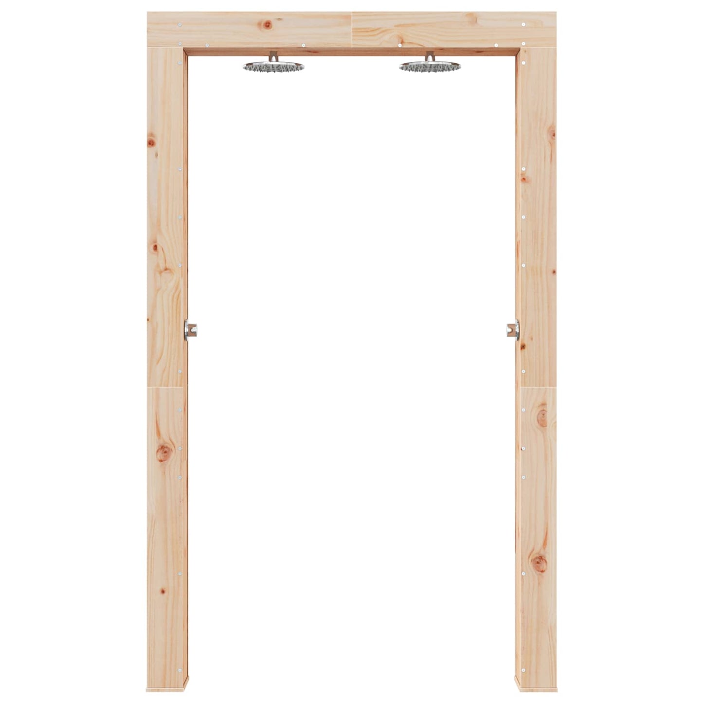 Buitendouche Naturel 137 x 23 x 226 cm Massief grenenhout