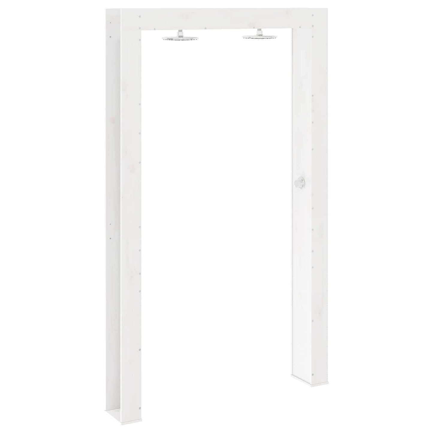 Buitendouche Wit 137 x 23 x 226 cm Massief grenenhout