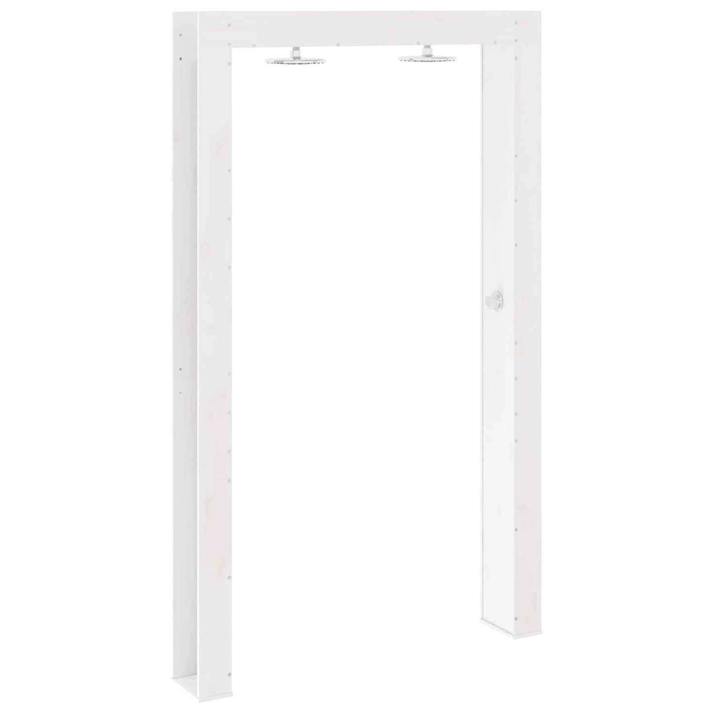 Buitendouche Wit 137 x 23 x 226 cm Massief grenenhout