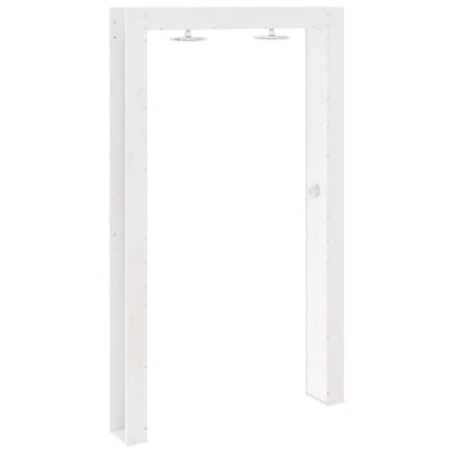 Buitendouche Wit 137 x 23 x 226 cm Massief grenenhout