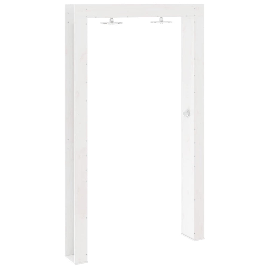 Buitendouche Wit 137 x 23 x 226 cm Massief grenenhout