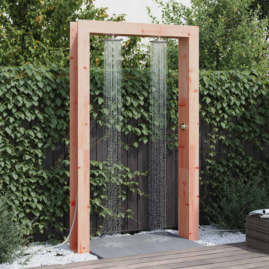 Buitendouche Naturel 137 x 23 x 226 cm Massief Douglas hout