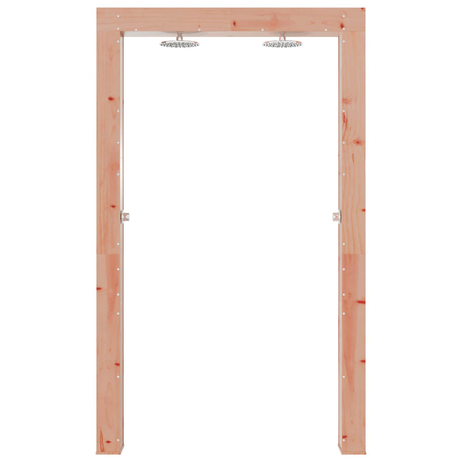 Buitendouche Naturel 137 x 23 x 226 cm Massief Douglas hout