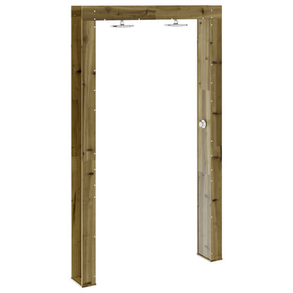 Buitendouche Naturel 137 x 23 x 226 cm Geïmpregneerd grenenhout