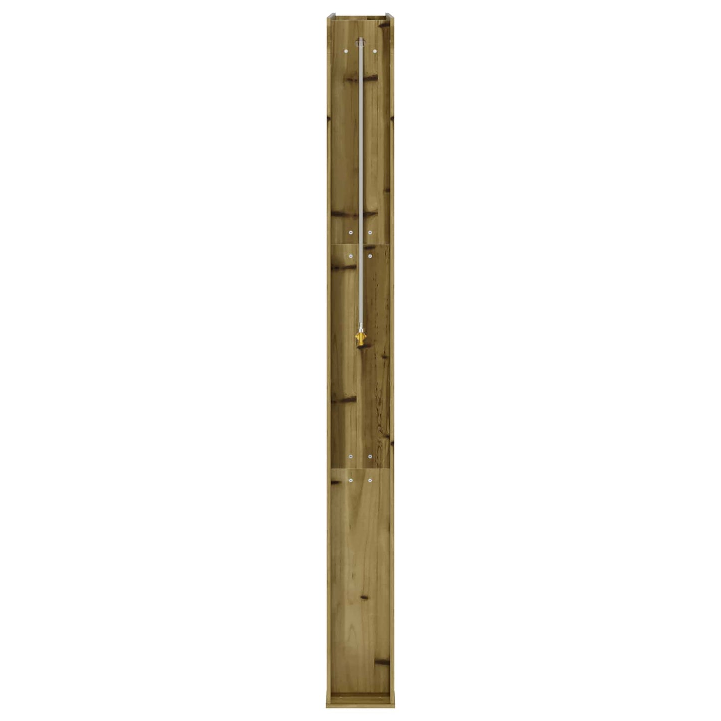 Buitendouche Naturel 137 x 23 x 226 cm Geïmpregneerd grenenhout