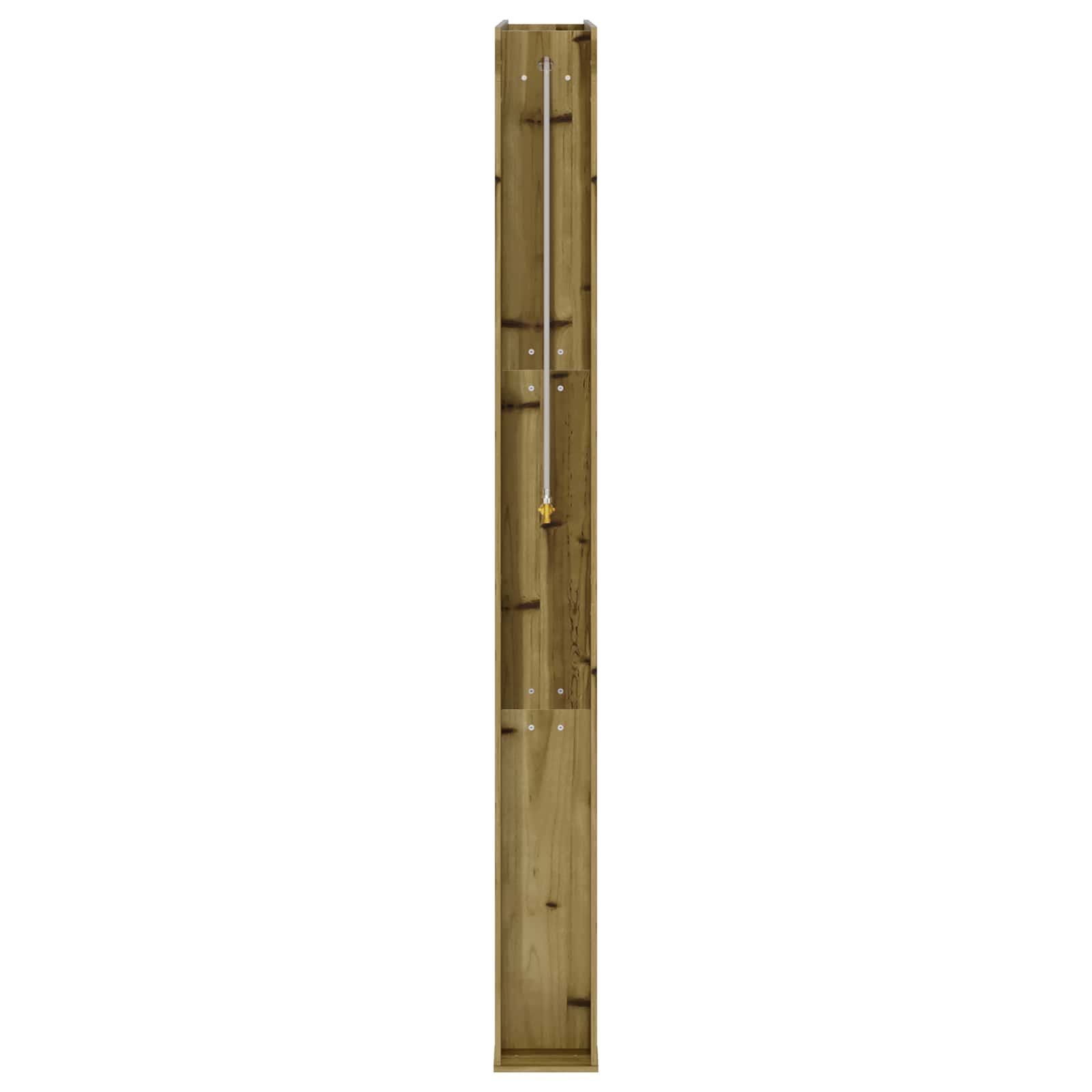 Buitendouche Naturel 137 x 23 x 226 cm Geïmpregneerd grenenhout
