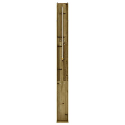 Buitendouche Naturel 137 x 23 x 226 cm Geïmpregneerd grenenhout