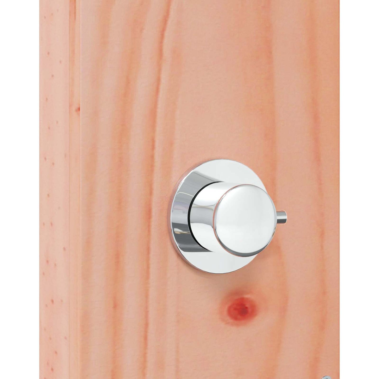Buitendouche 214,5 cm Massief Douglas hout en roestvrij staal