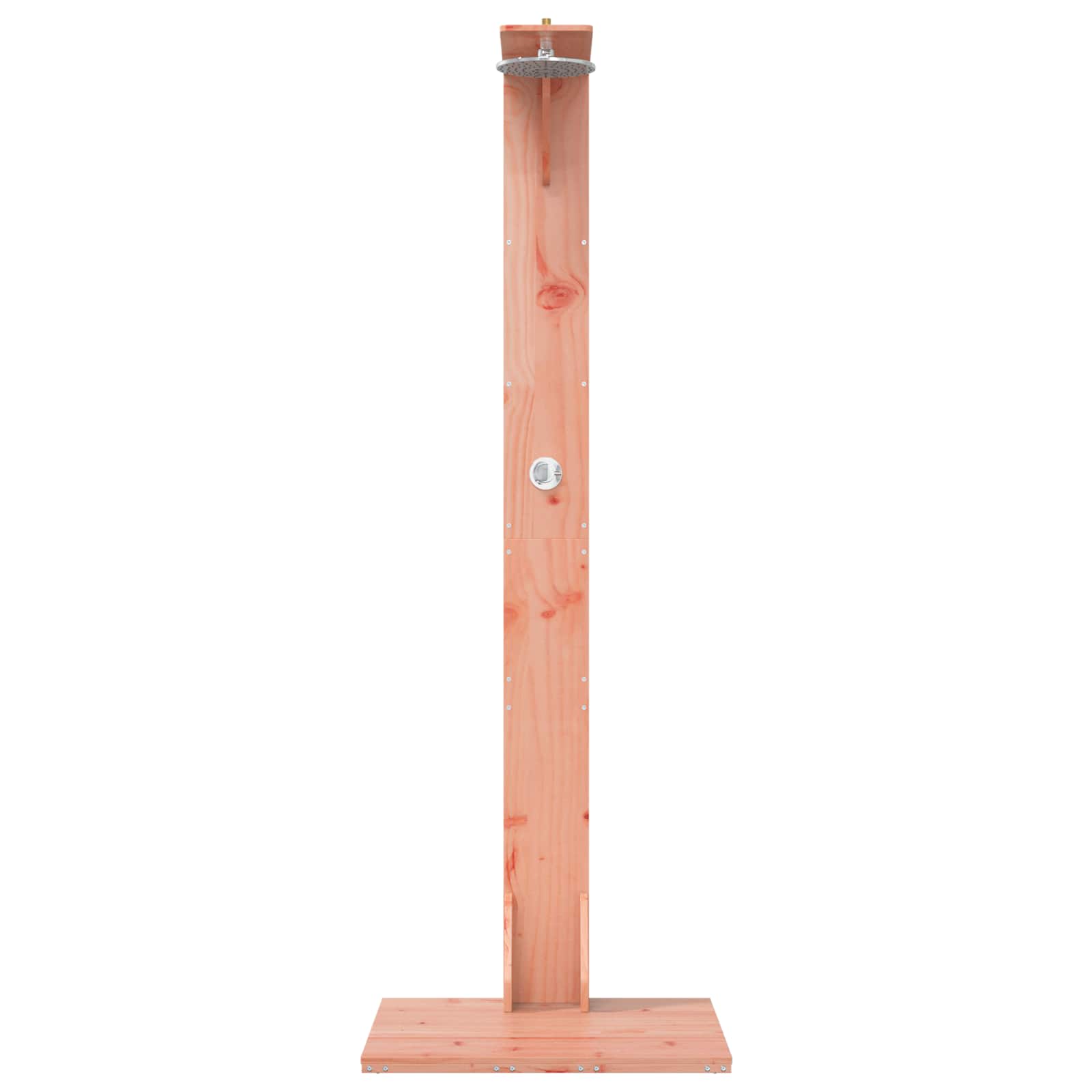 Buitendouche 214,5 cm Massief Douglas hout en roestvrij staal