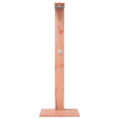 Buitendouche 214,5 cm Massief Douglas hout en roestvrij staal