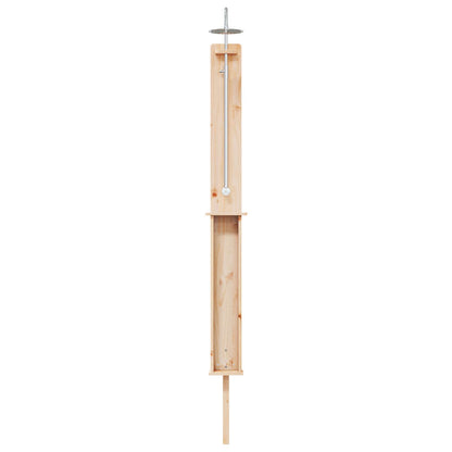 Buitendouche Naturel 24 x 19 x 246 cm Massief grenenhout