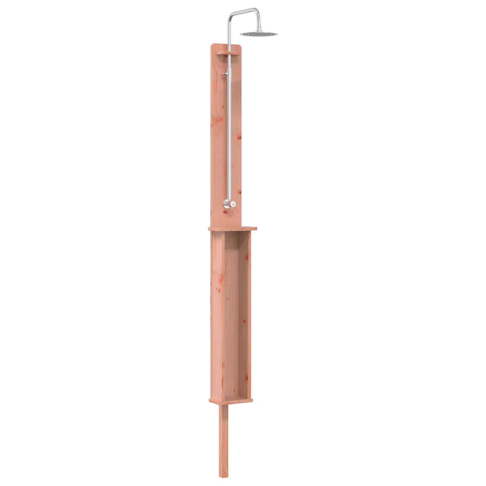 Buitendouche 246 cm Massief Douglas hout en roestvrij staal