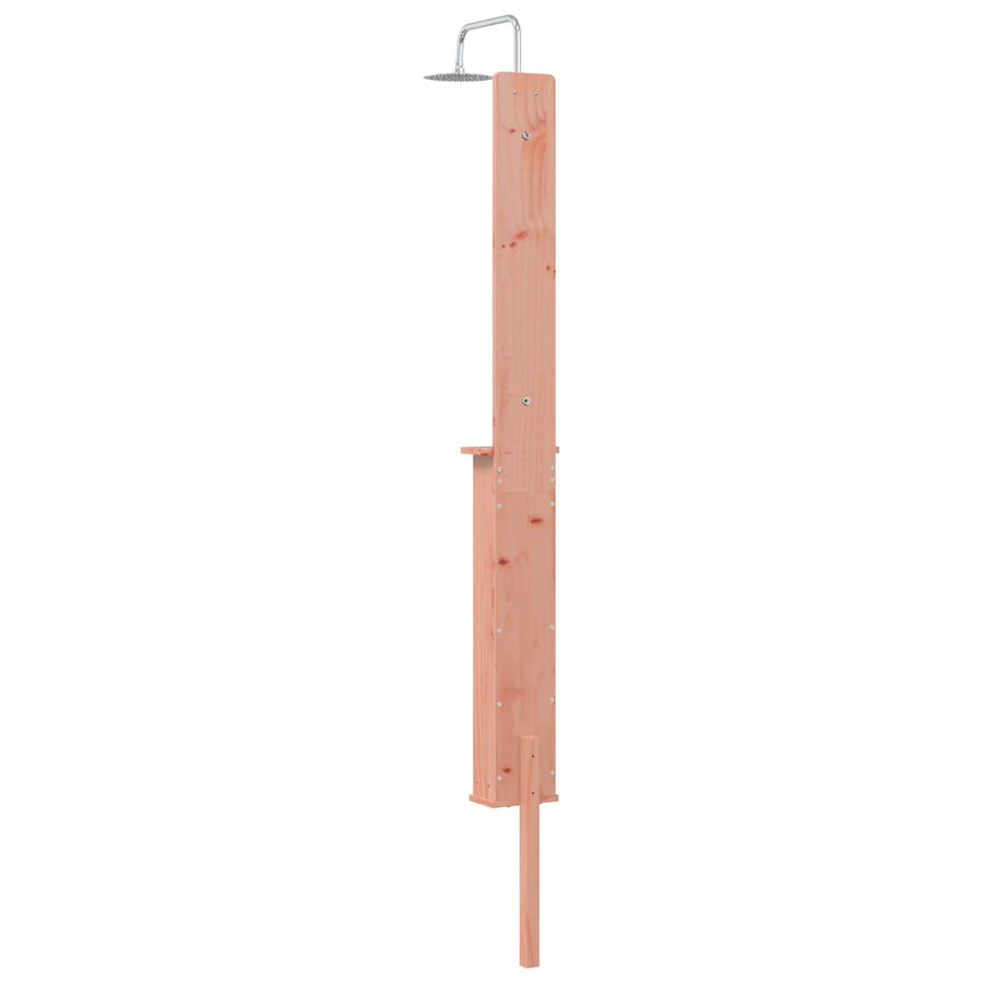 Buitendouche 246 cm Massief Douglas hout en roestvrij staal