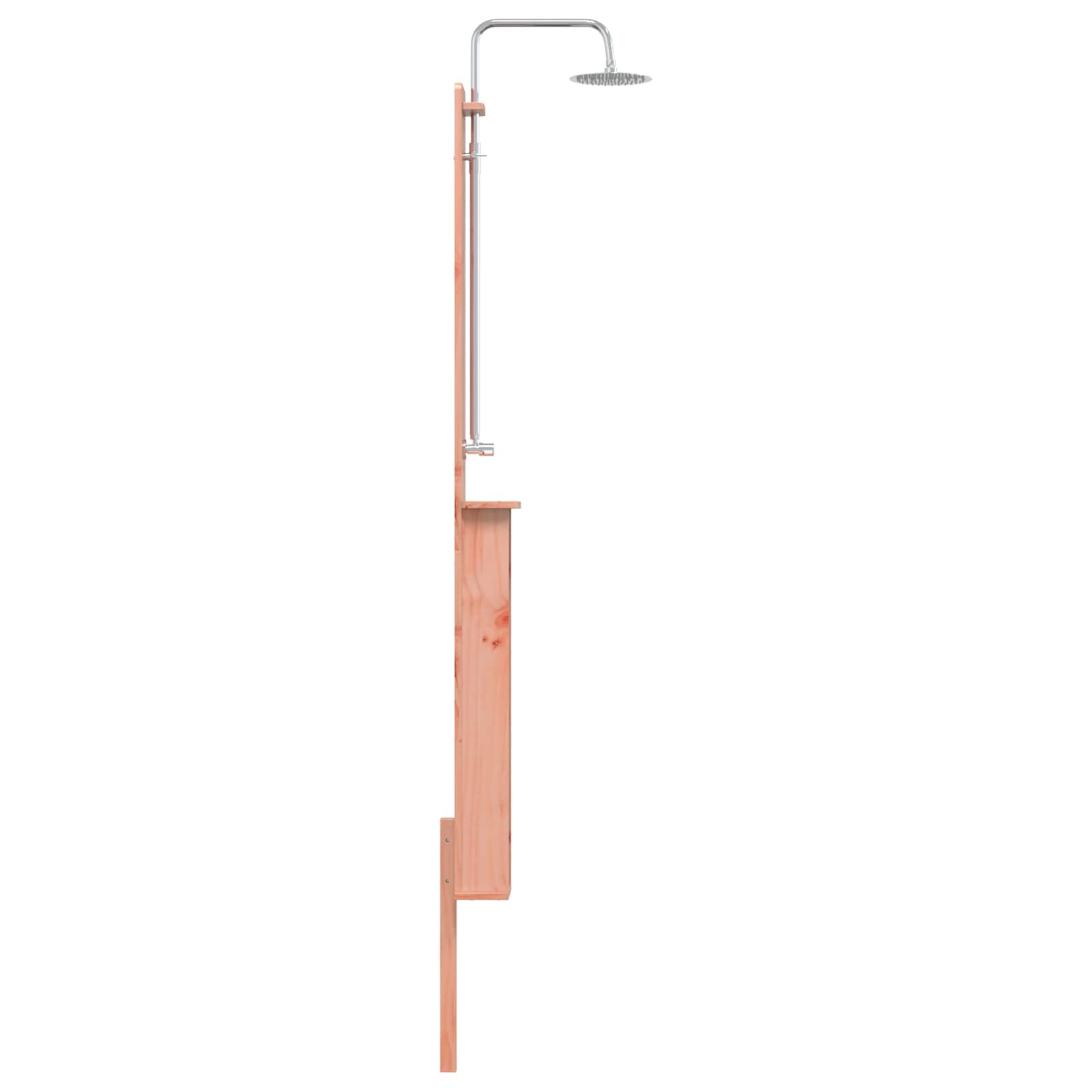 Buitendouche 246 cm Massief Douglas hout en roestvrij staal