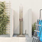 Buitendouche 246 cm dennenhout roestvrij staal