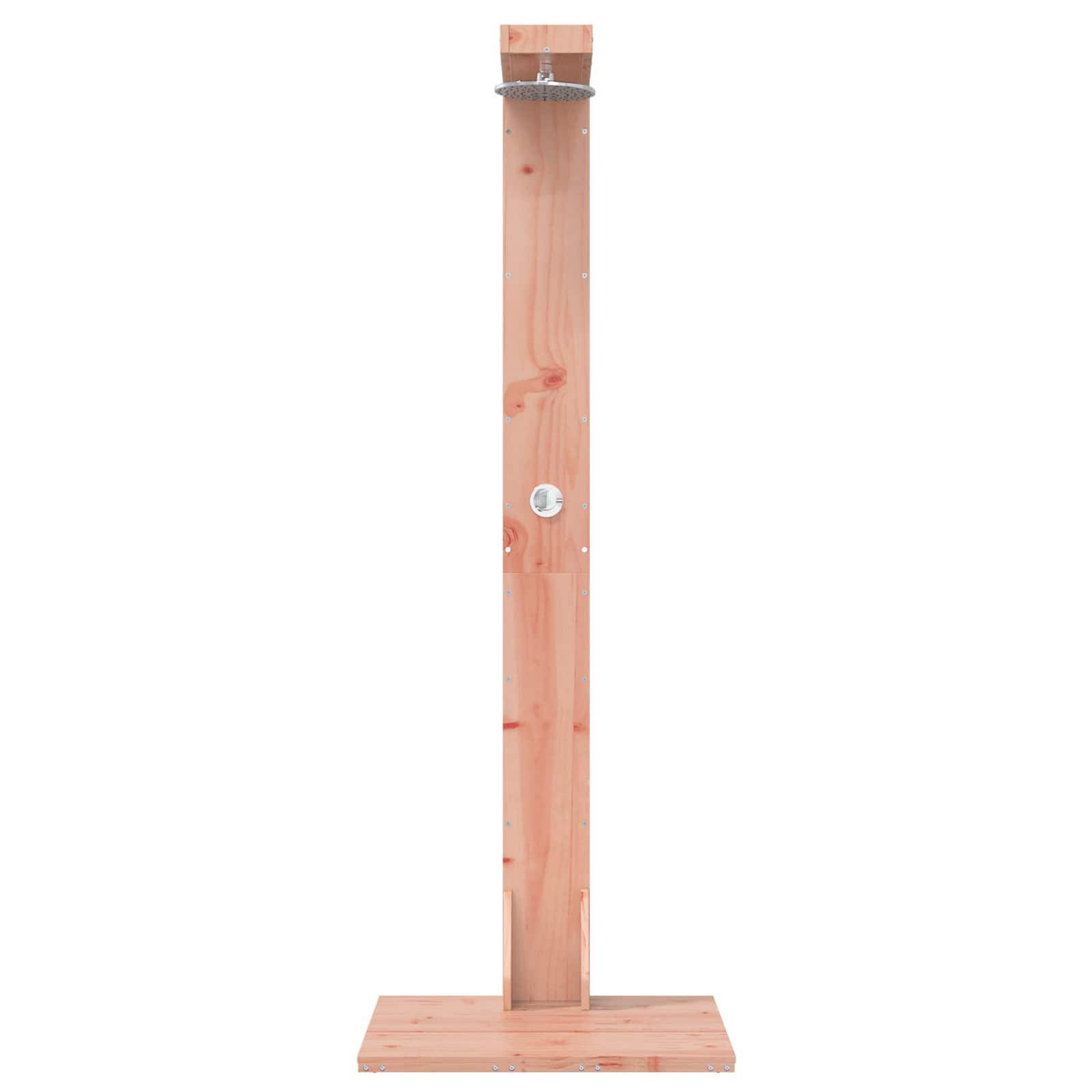 Buitendouche 210 cm Massief Douglas hout en roestvrij staal
