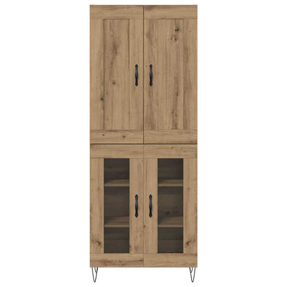 Hoge kast Artisan Eiken 69,5 x 34 x 180 cm Bewerkt hout