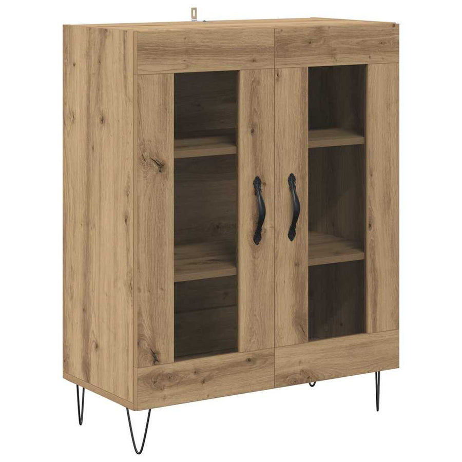 Hoge kast Artisan Eiken 69,5 x 32,5 x 180 cm Bewerkt hout