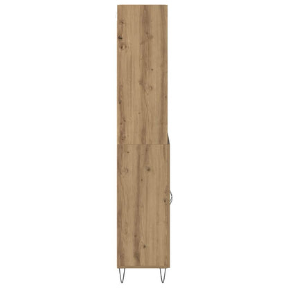 Hoge kast Artisan Eiken 69,5 x 32,5 x 180 cm Bewerkt hout