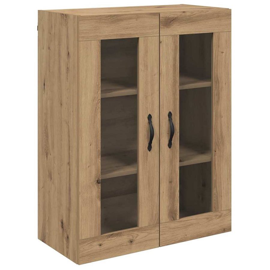 Hoge kast Artisan Eiken 69,5 x 34 x 180 cm Bewerkt hout