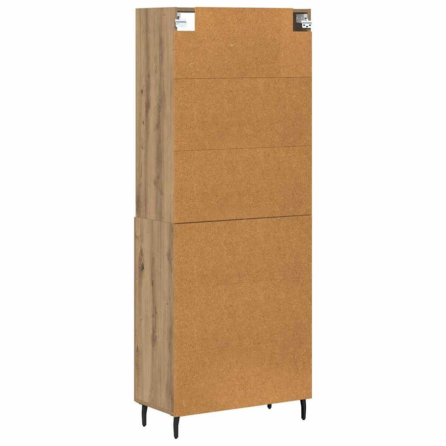 Hoge kast Artisan Eiken 69,5 x 34 x 180 cm