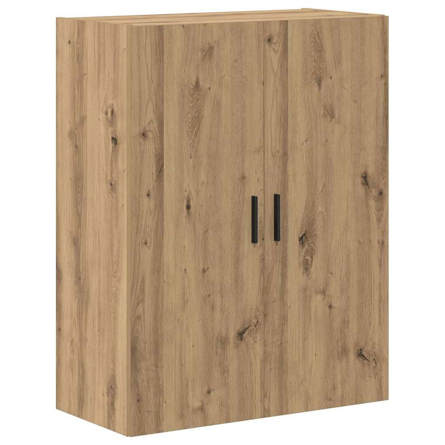 Hoge kast Oud Hout 69,5 x 34 x 180 cm Geengineerd Hout en Glas