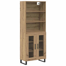 Hoge kast Artisan Eiken 69,5 x 34 x 180 cm Bewerkt hout