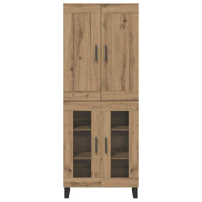 Hoge kast Artisan Eiken 69,5 x 34 x 180 cm Bewerkt hout