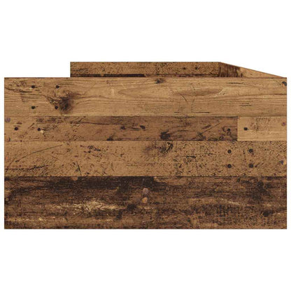 Bedframe met lade Oud Hout 90 x 200 cm Massief grenenhout