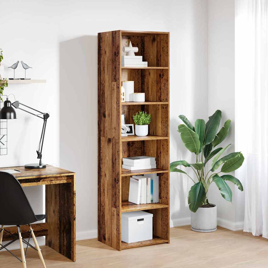 Kast Oud Hout 50 x 41 x 185 cm Bewerkt hout