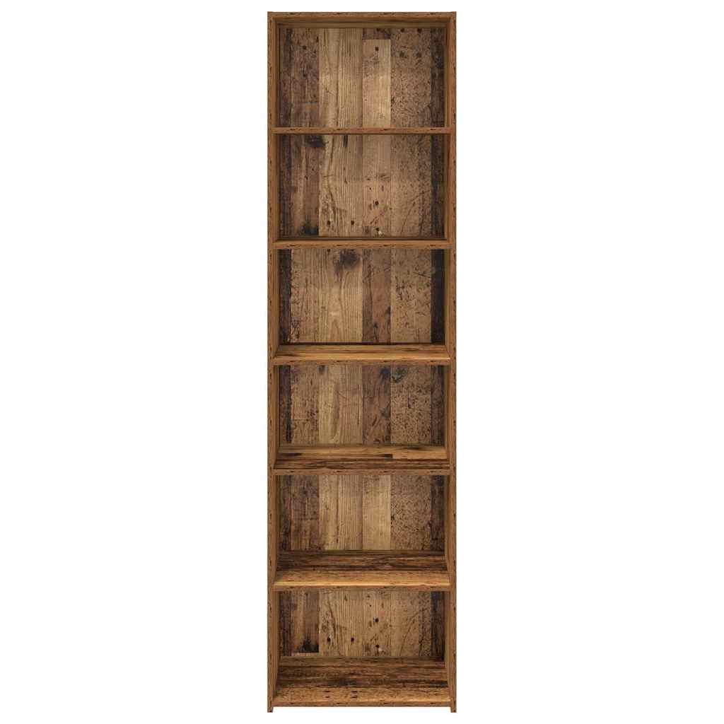 Kast Oud Hout 50 x 41 x 185 cm Bewerkt hout